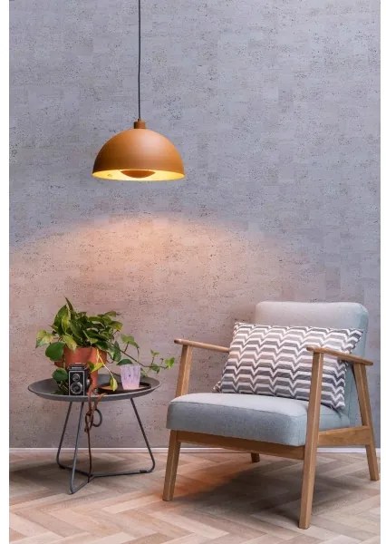 Lucide 45496/01/44 - Luster na lanku SIEMON 1xE27/40W/230V oranžová