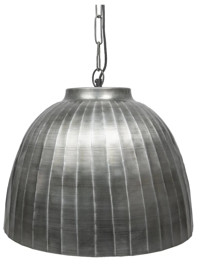Kovové stropné svietidlo Industrial Zilver - Ø 45 * 42 cm E27 * 1