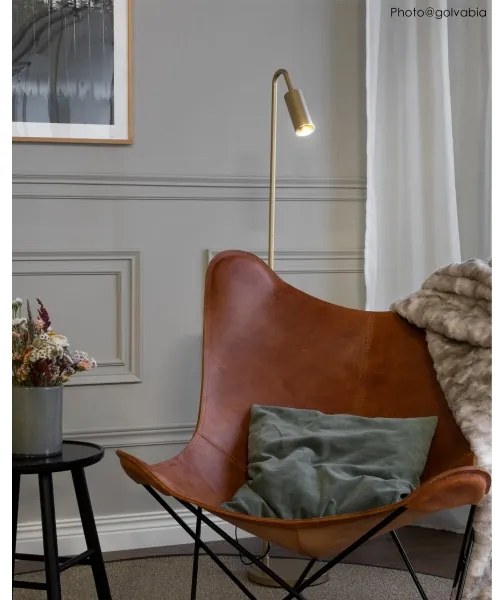 ByRydens 4100950-6503 - Stojacia lampa CURVE 1xGU10/7W/230V zlatá