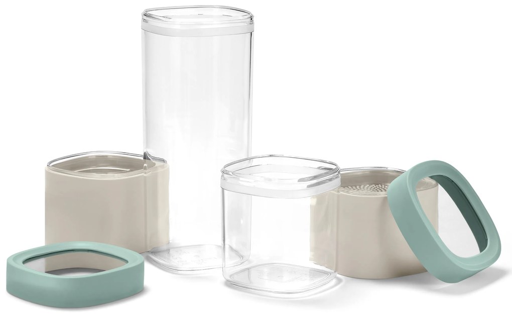 Variabilné dózy na potraviny, 2 ks