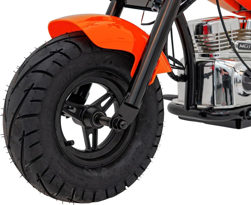 Ramiz Motocykel Chopper Warrior Oranžová