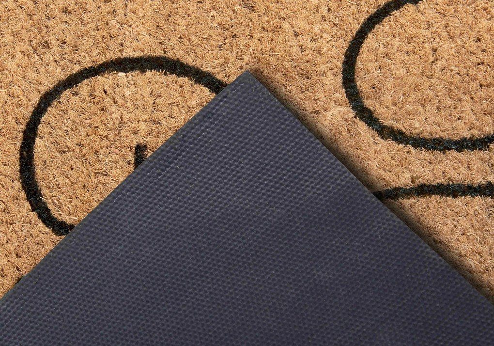 Hanse Home, Rohožka If you have gin, come on in 105661 – na von aj na doma, 45x75, hnedá, chodba / predsieň