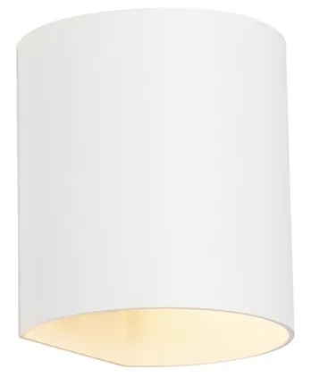 Inteligentná nástenná lampa biela vrátane Wifi G9 - Sabbio