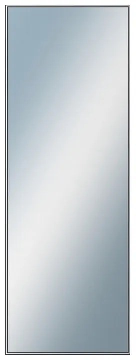DANTIK - Zrkadlo v rámu, rozmer s rámom 50x140 cm z lišty Hliník šedá (7002006)
