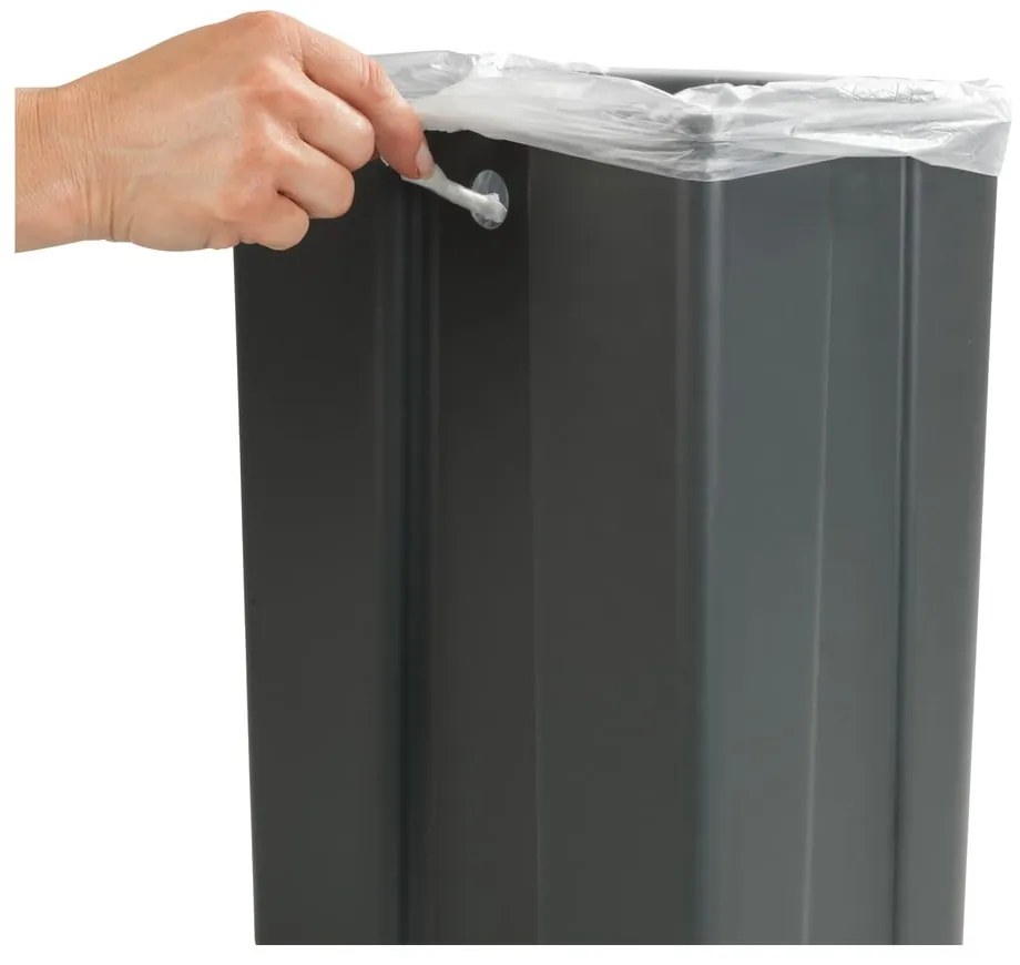 Závesný odpadkový kôš Wenko, 12 l