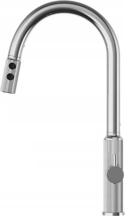 Gamma Lux, vysoká drezová batéria, chrómová, GMA-BLX-CH