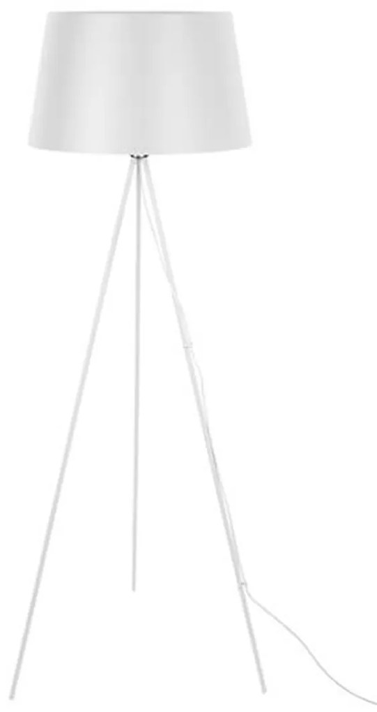 LEITMOTIV Stojaca lampa Classy Metal biela 155 cm x 50 cm