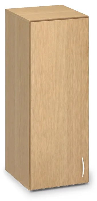 Nadstavbová skriňa ProOffice 40 x 47 x 104,5 cm, pravá, buk