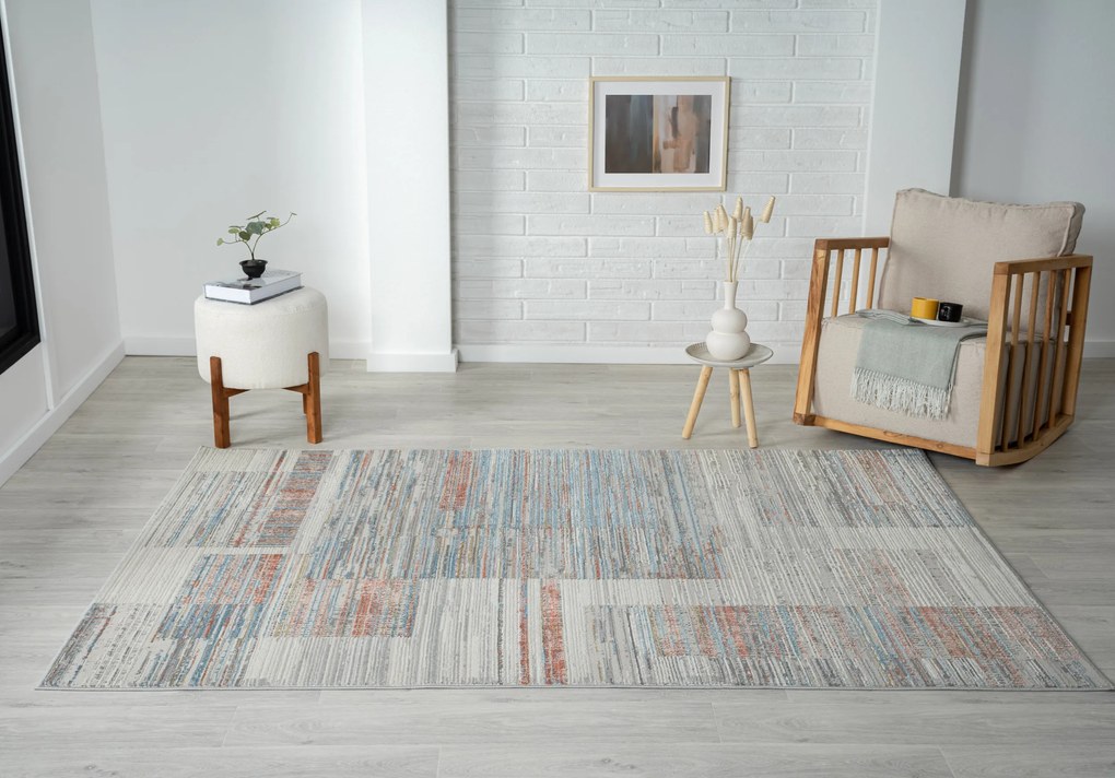 My Flair, Kusový koberec My Colors creme, 200x290, viacfarebná, chodba / predsieň