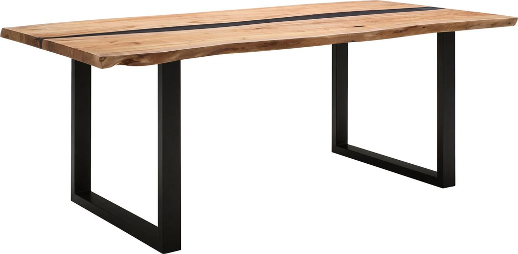 XXXLutz JEDÁLENSKÝ STÔL, akácia, farba akácie, 220/100/76 cm Linea Natura - Obývacie zostavy - 002697000101