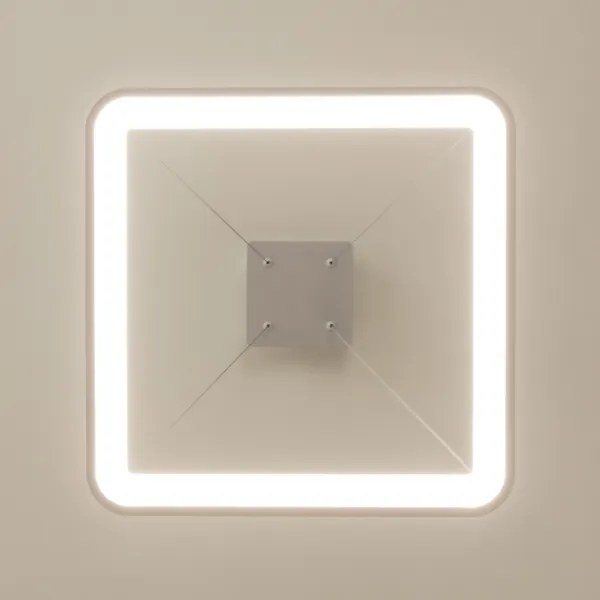 Brilagi - LED stmievateľný luster na lanku FALCON SLIM LED/50W/230V 50x50 cm biela + diaľkové ovládanie