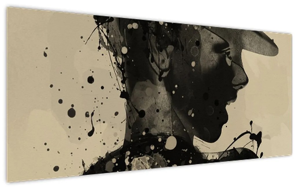 Obraz - Jazz woman (120x50 cm)
