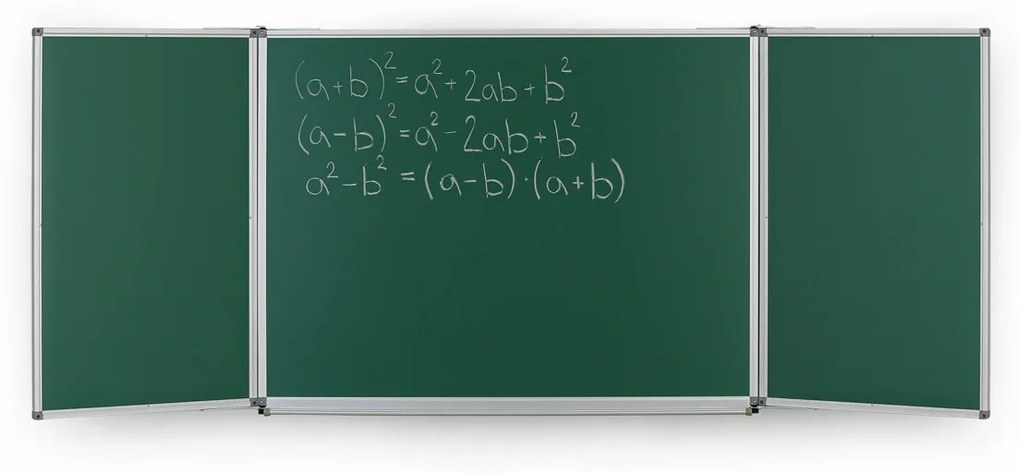Roztváracia zelená keramická tabuľa pre popis kriedou, magnetická, 2400 x 900 mm