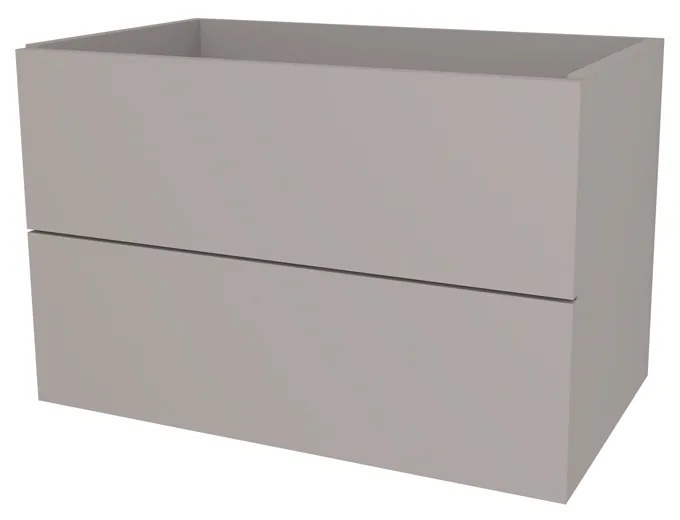 Mereo, Mereo Aira, kúpeľňová skrinka 81 cm, Multidecor, Arktická sivá, MER-CN791SARS1