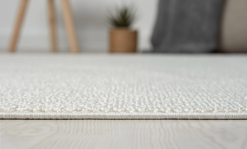 My Flair, Kusový koberec Ava weiß, 200x290, biela, chodba / predsieň