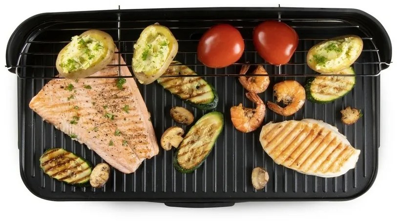 DOMO DO9260G elektrický stolný gril, čierna