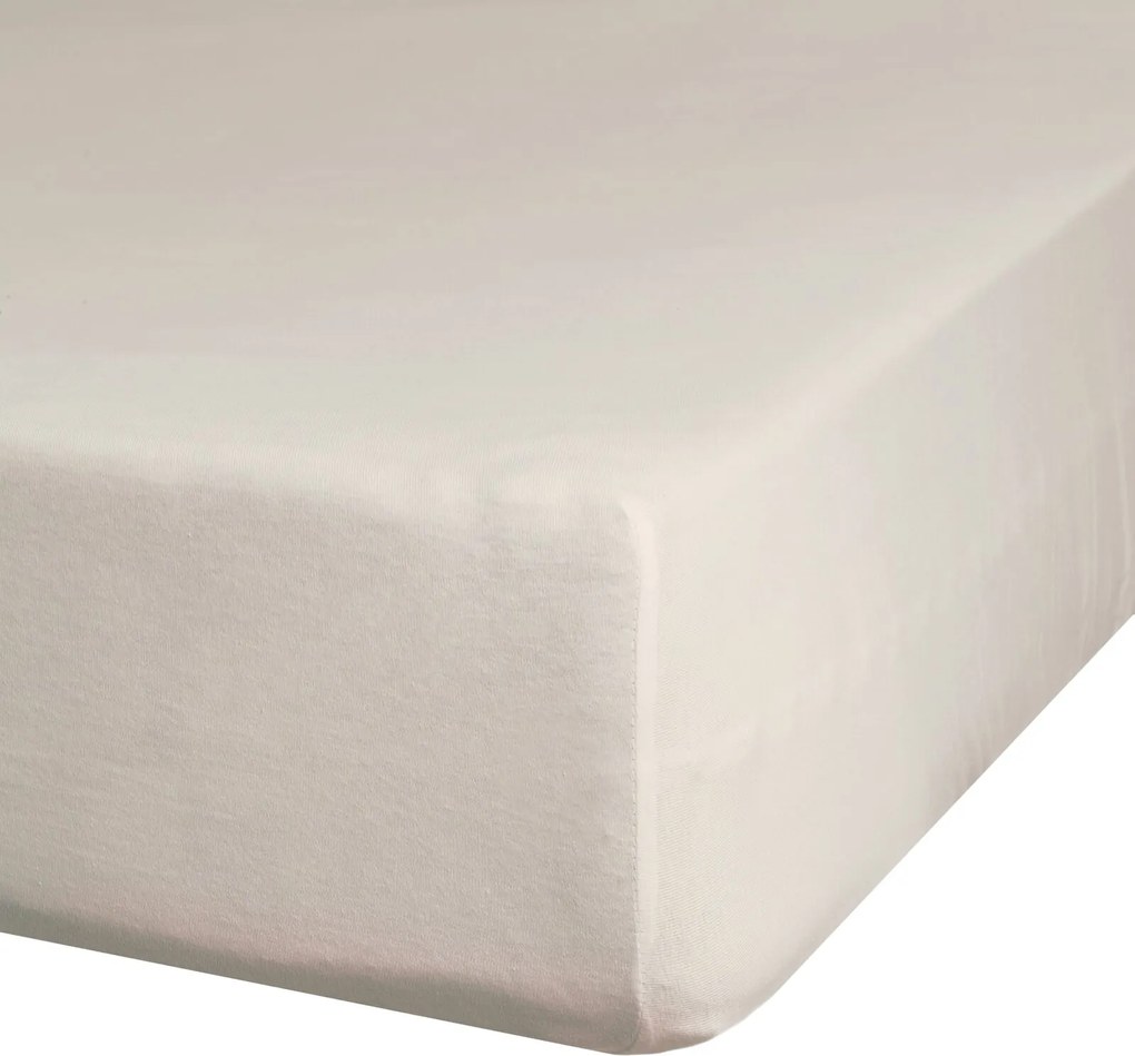 SATÉNOVÉ PRESTIERADLO NOVA3 140X200 CM, VÝŠKA 25 CM BÉŽOVÉ