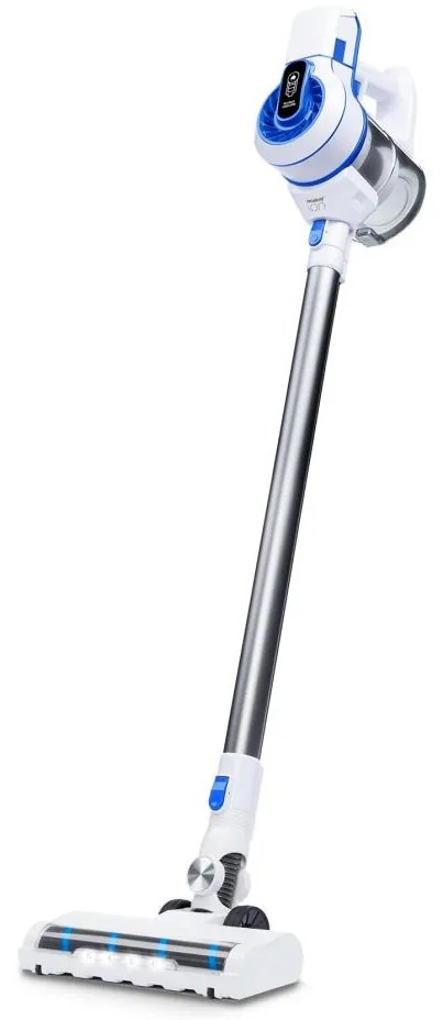Niceboy ION Hurricane H5- Bezdrôtový tyčový vysávač 2v1 150W/2200 mAh biela/modrá
