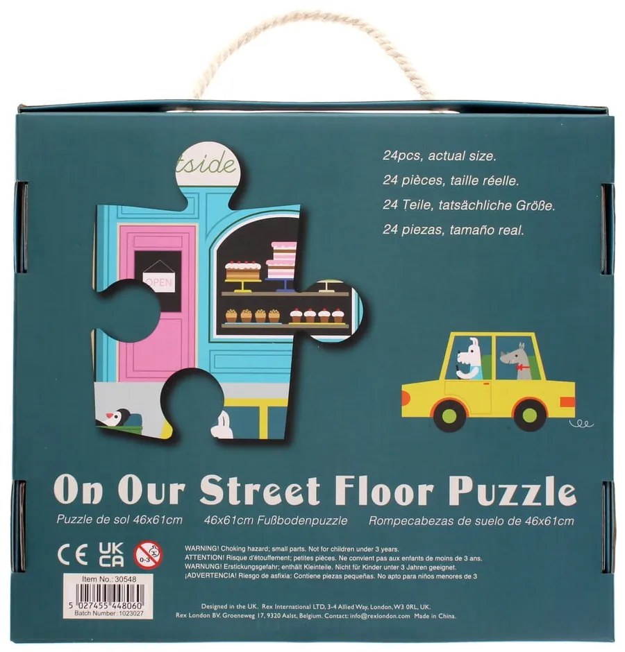 Puzzle (počet dielikov 24) On Our Street – Rex London