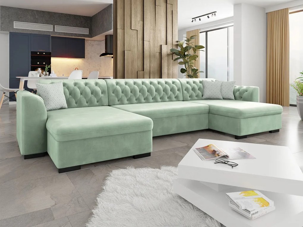 Rohova sedačka Elarate, Dostupné poťahy: Magic Velvet 2205 + Magic Velvet 2205 + Magic Velvet 2206