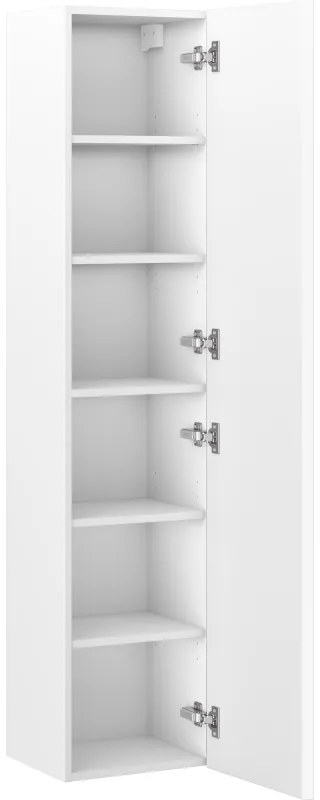 Mexen Orio, kúpeľňový podstavec 35 cm, 1 dvierka, biela matná, 91A11-03016-1-BF01