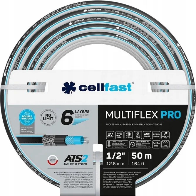 Záhradná Hadica Multiflex Ats V 1/2' 50 Mb