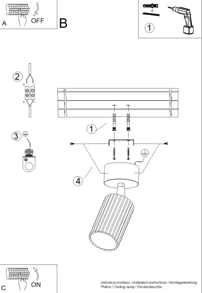 BRILAGI - LED bodové svietidlo CRESTO 1xGU10/10W/230V krémové