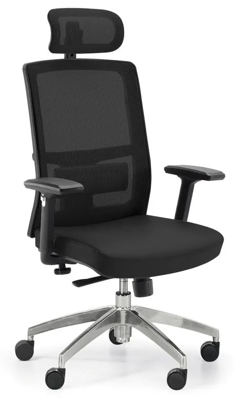 Kancelárska stolička NED MF 1+1 ZADARMO, čierna