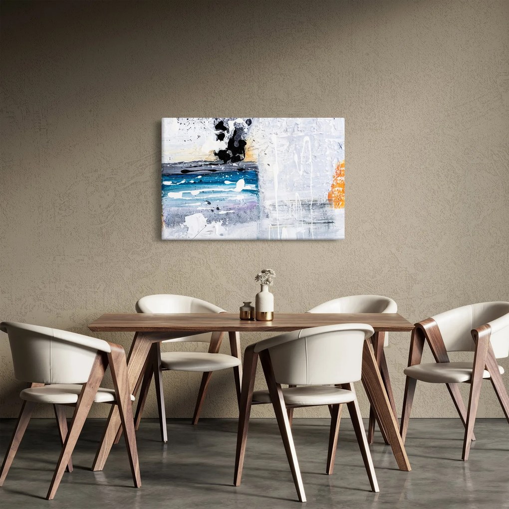 Obraz - Abstraktné ťahy (90x60 cm)