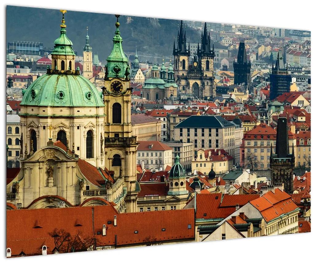 Obraz - Panorama Prahy (90x60 cm)