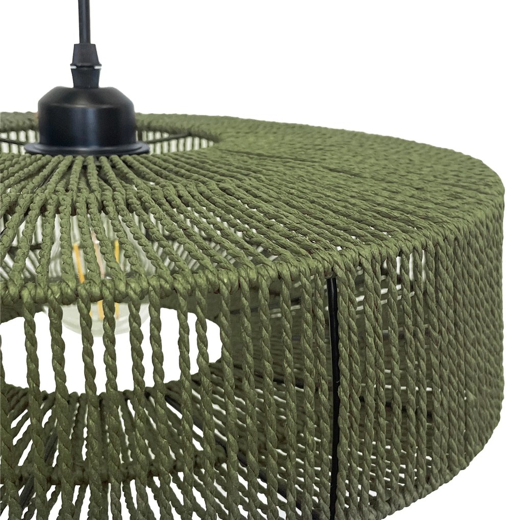 Toolight Rea, Stropné svietidlo APP1296-1CP GREEN, OSW-08968