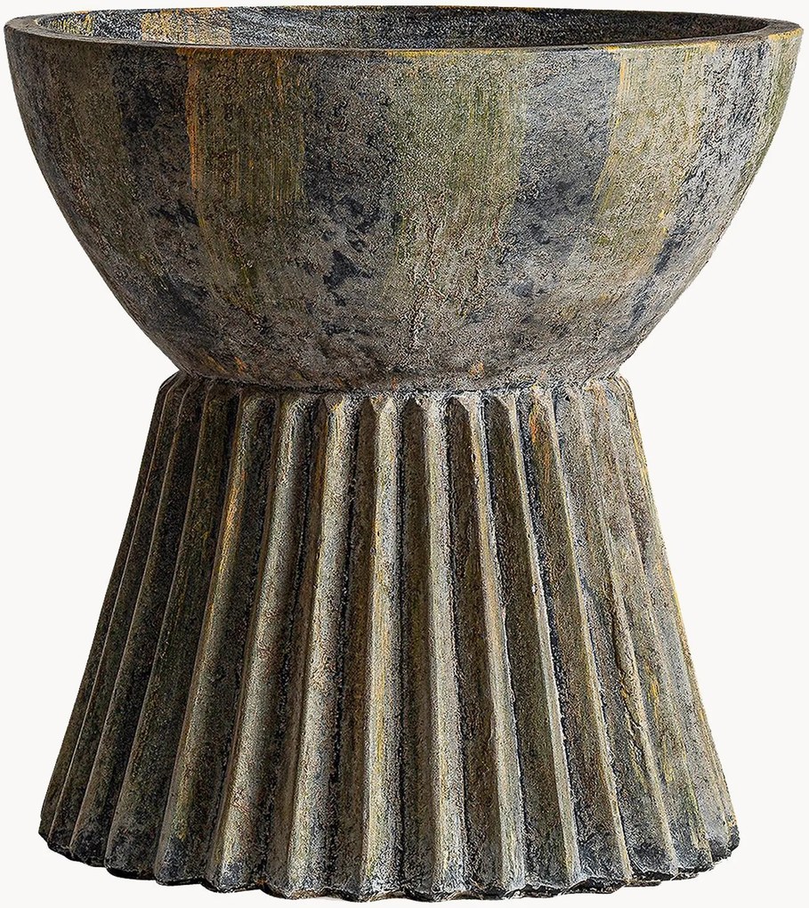 Betónový kvetináč Shades Plissé