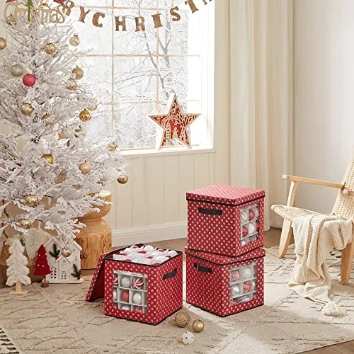 Box na vianočné ozdoby SONGMICS RFB029R01