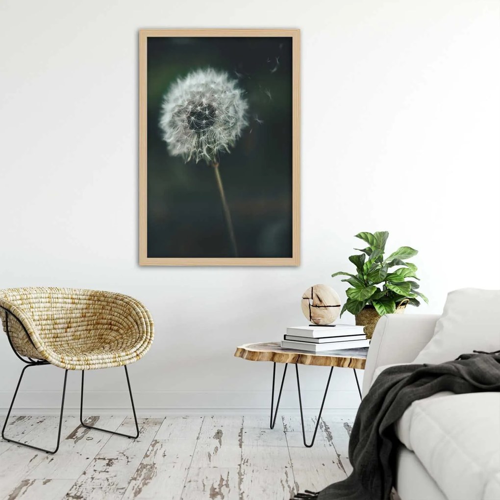 Gario Plagát Púpava vo vetre Farba rámu: Bez rámu, Rozmery: 20 x 30 cm