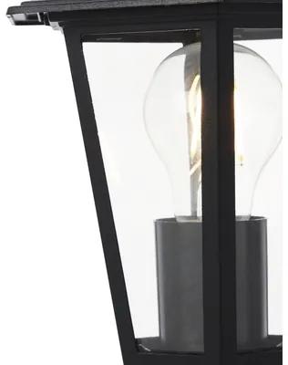 Stĺpikové svietidlo Lalumi CARLEEN IP44 E27 1x60W čierne