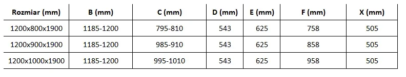 Mexen Omega, sprchovací kút s posuvnými dverami 120 (dvere) x 90 (stena) cm, 8mm číre sklo, čierny profil + slim sprchová vanička biela s čiernym sifónom, 825-120-090-70-00-4010B