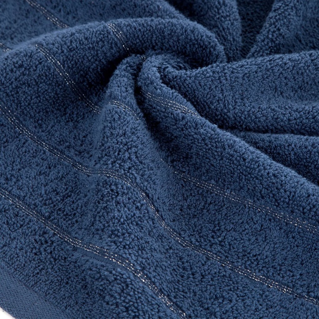 BAVLNENÝ UTERÁK DALI 70X140 CM TMAVOMODRÁ