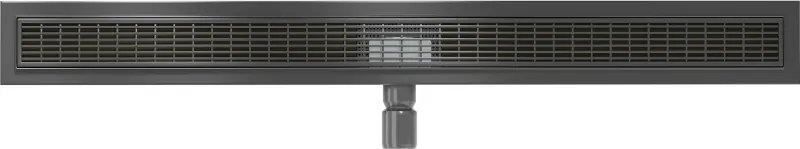 Mexen Flat M33 nerezový sprchový žľab 80 cm, čierna, 1733080-15