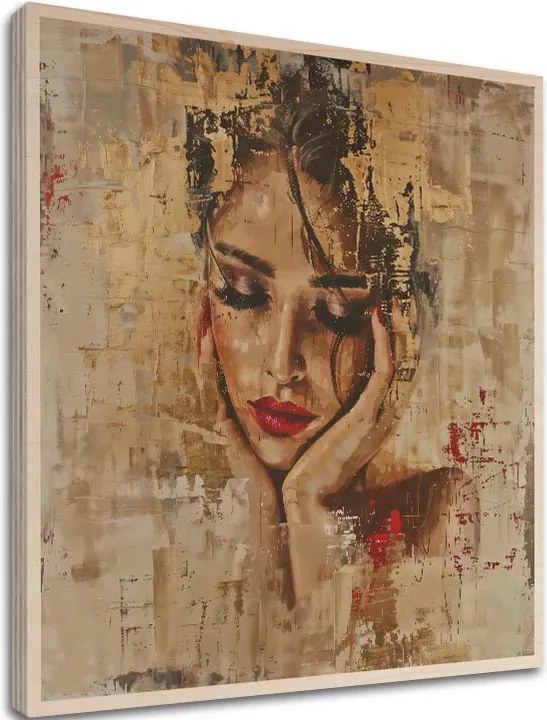 Obraz na dreve - Múza severných legiend