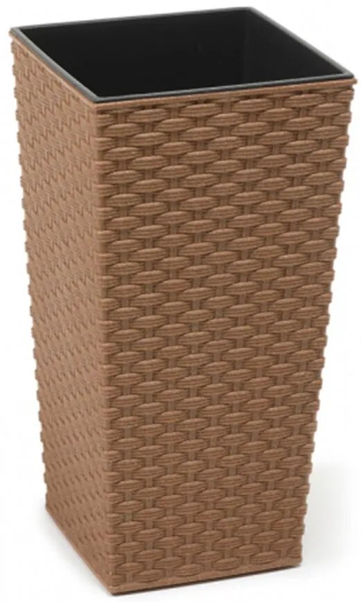 Obal Finezia Rattan ECO 30x30x57cm svetlohnedý