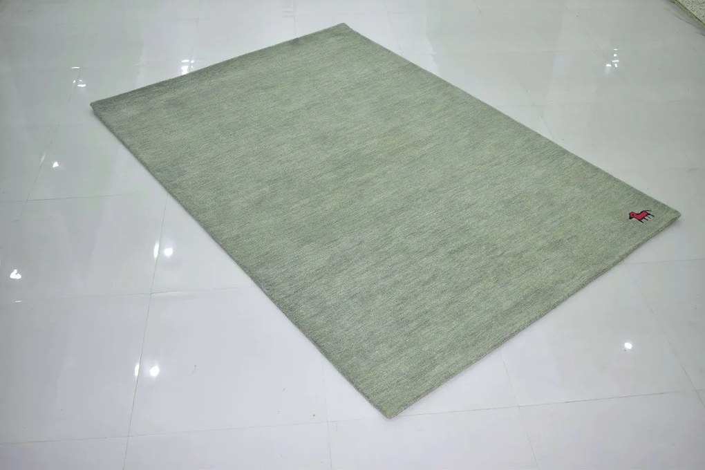 Asra Ručne všívaný kusový koberec Asra wool light grey - 160x230 cm