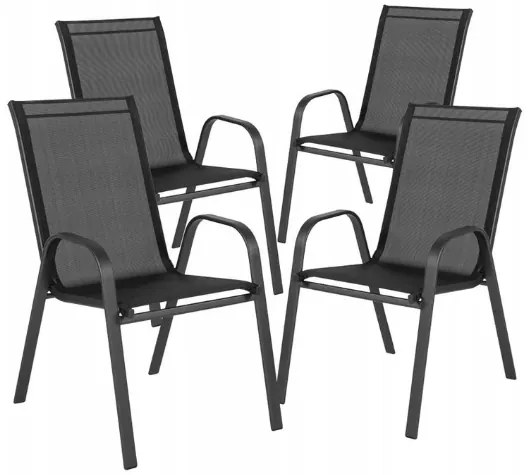 JAKS Záhradný set čierny ZMO S 4