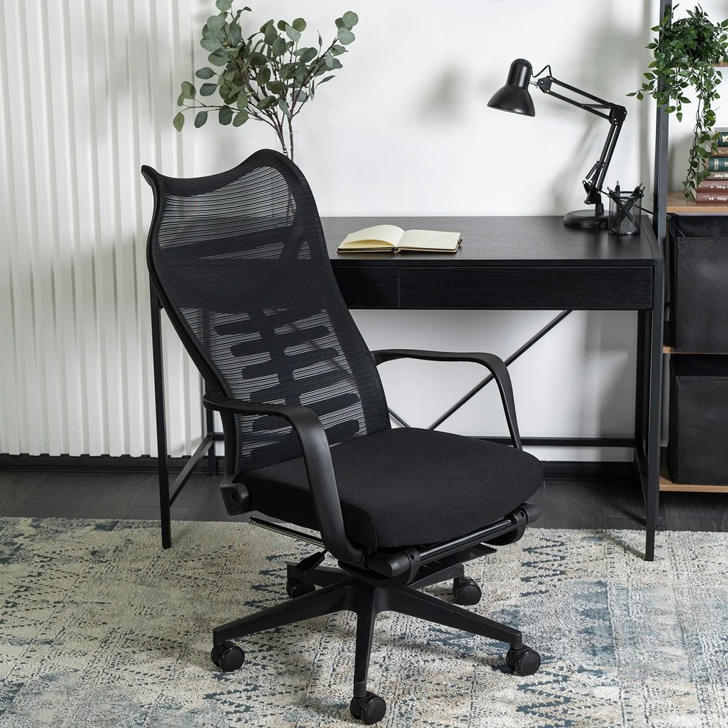 Kancelárska stolička Acton čierna