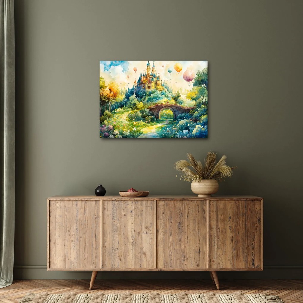 Obraz - Rozprávkový zámok (70x50 cm)