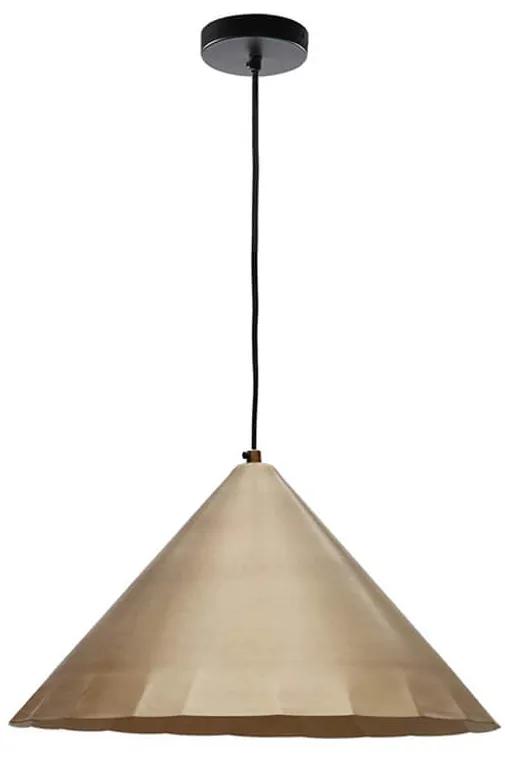 Stropná lampa lavara ø 46 cm mosadzná MUZZA