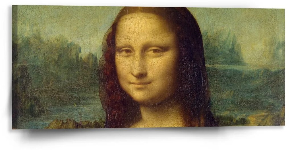 Sablio Obraz Mona Lisa - Leonardo da Vinci - 110x50 cm