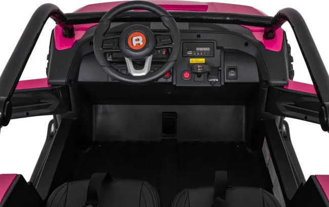Elektrické autíčko RACING Road 2000 ružové