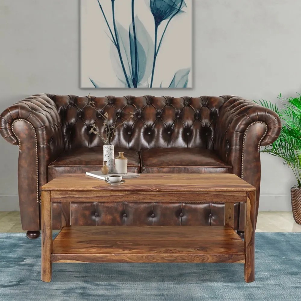 furniture-nabytek.cz - Konferenční stolek z masivu palisandr 110x50x60