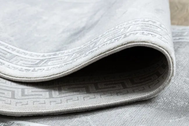 Koberec / Behúň GLOSS 2813 27 ramka, grécky - sivý