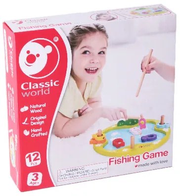 Classic world Hra rybárčenie, 12 ks
